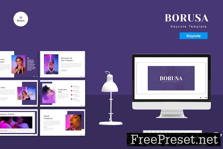 Borusa - Keynote Template FLV2N9C