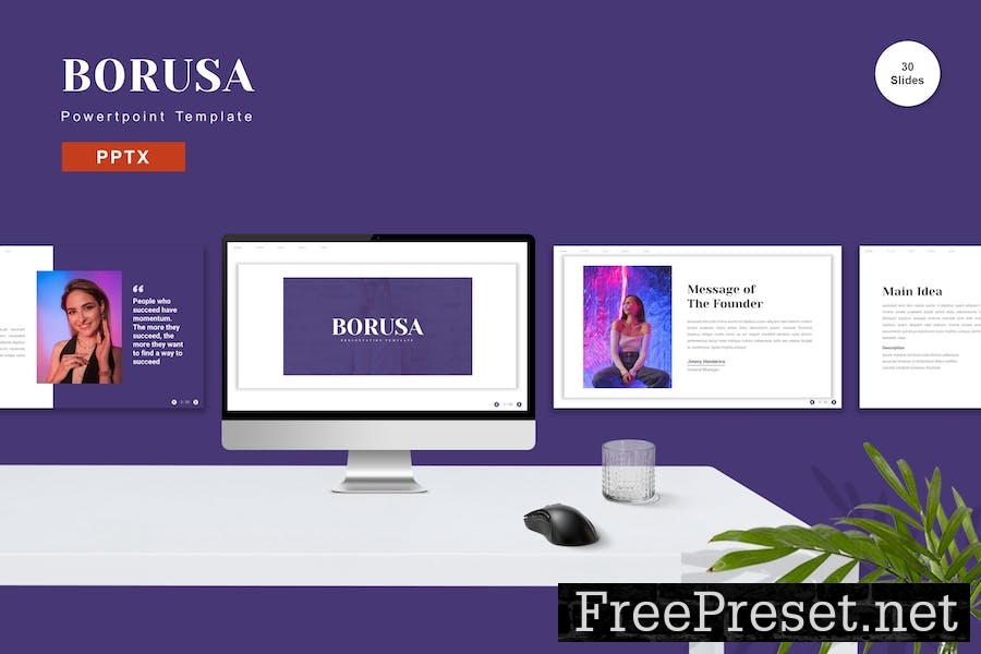 Borusa - Powerpoint Template