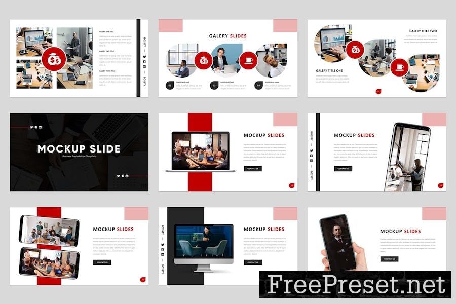 Bossty - Business Keynote Template QKEKEKG