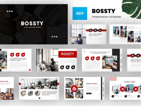 Bossty - Business Keynote Template QKEKEKG