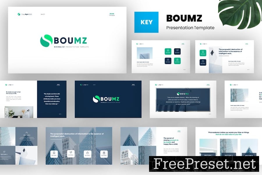 Boumz - Minimal Keynote Template RJLFFLV