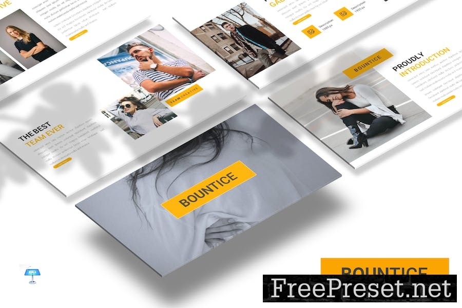 Bountice - Business Keynote Template V4CP84T