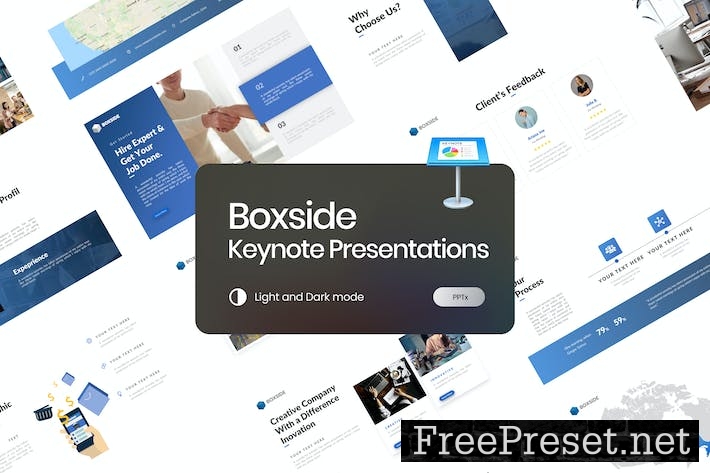 Boxside Modern Business Proposal Keynote