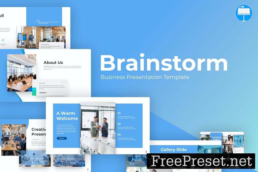 Brainstorm Business Keynote Template N2FFHMA