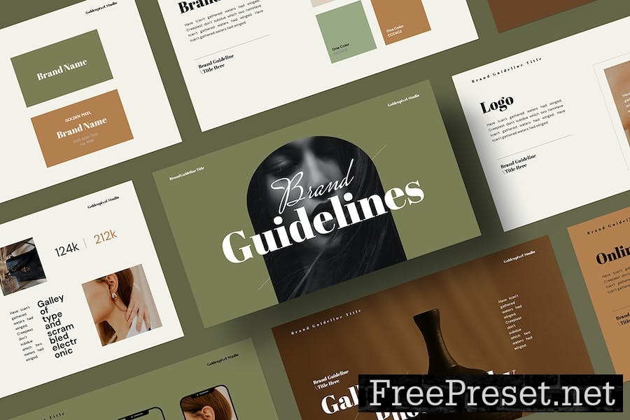 Brand Guideline Presentation Template 8EC92SM