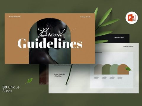 Brand Guideline Presentation Template 8EC92SM