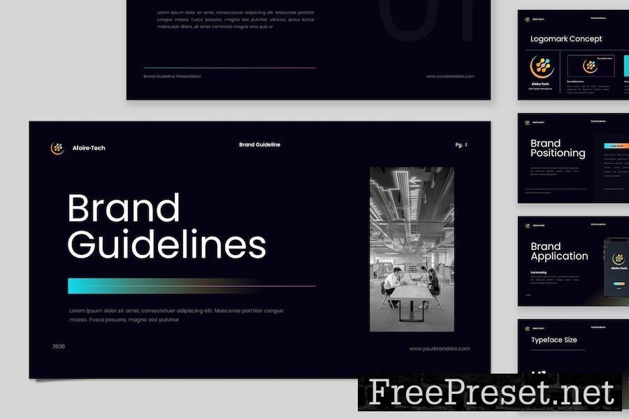 Brand Guidelines - Keynote Template BMLUVHX