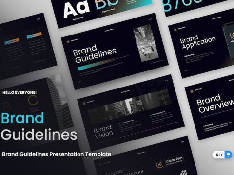 Brand Guidelines - Keynote Template BMLUVHX