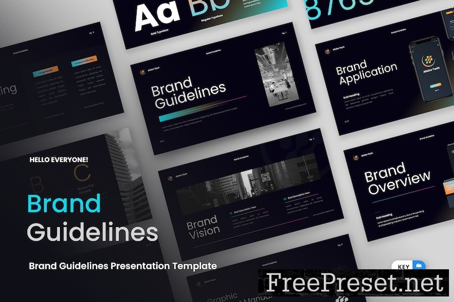 Brand Guidelines - Keynote Template BMLUVHX