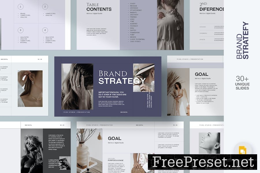 Brand Strategy Google Slides Template N8SMCYS