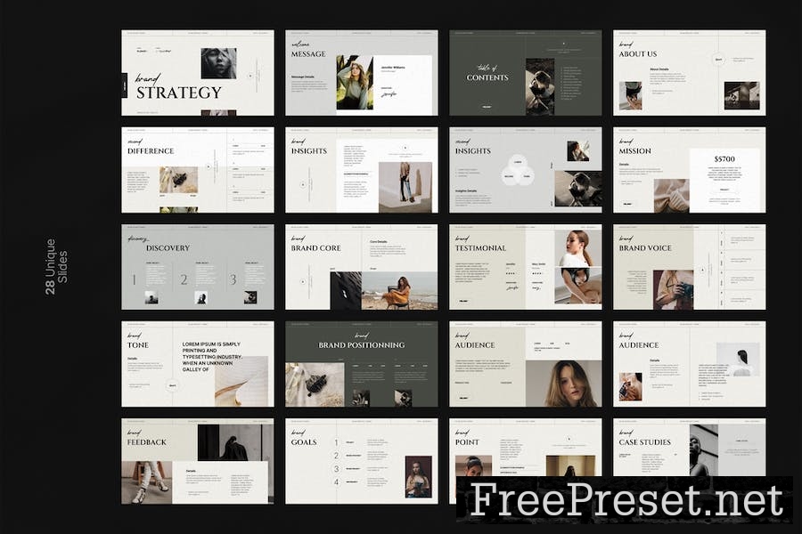 Brand Strategy Template C46S4SR