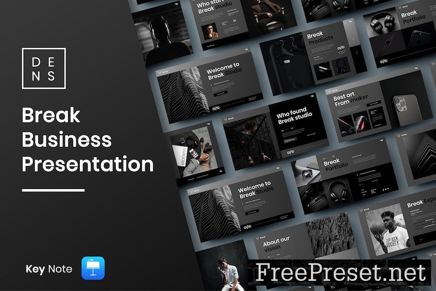 Break – Business Keynote Template 6KPYTZY