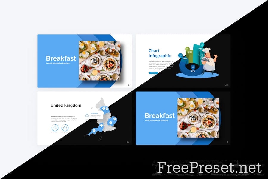 Breakfast Food Keynote Template CNPEXJC