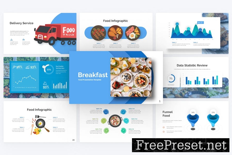 Breakfast Food Keynote Template CNPEXJC