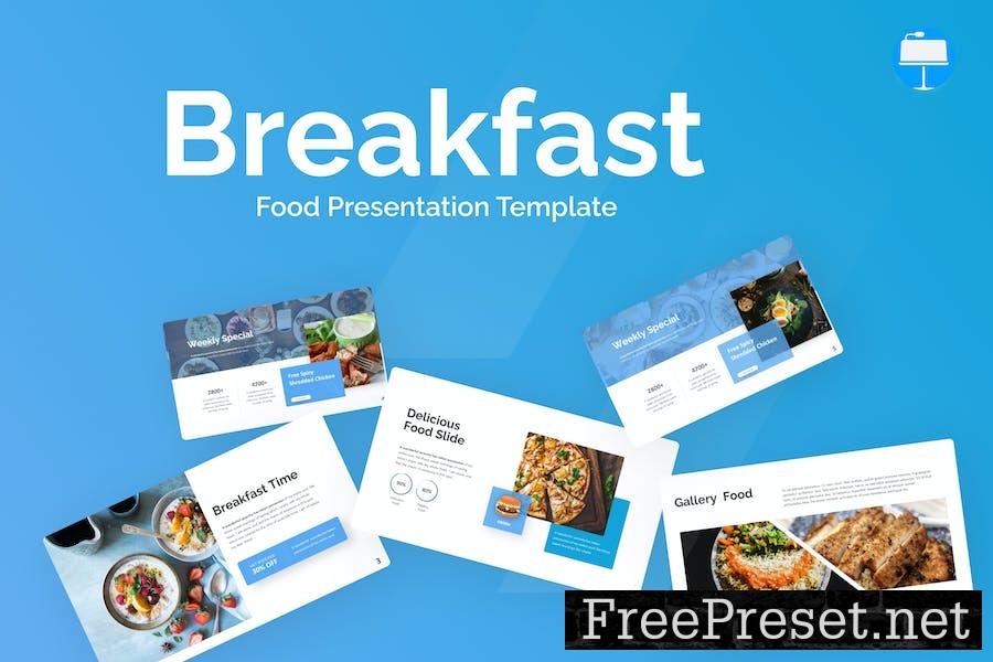 Breakfast Food Keynote Template CNPEXJC