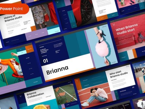 Brianna – Business PowerPoint Template 7J4U3WX