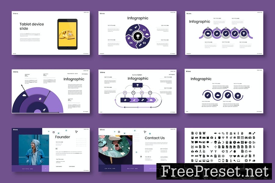 Brisna – Business Keynote Template NFS5L52