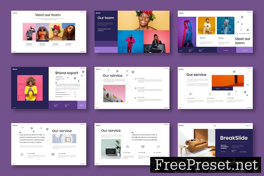 Brisna – Business Keynote Template NFS5L52