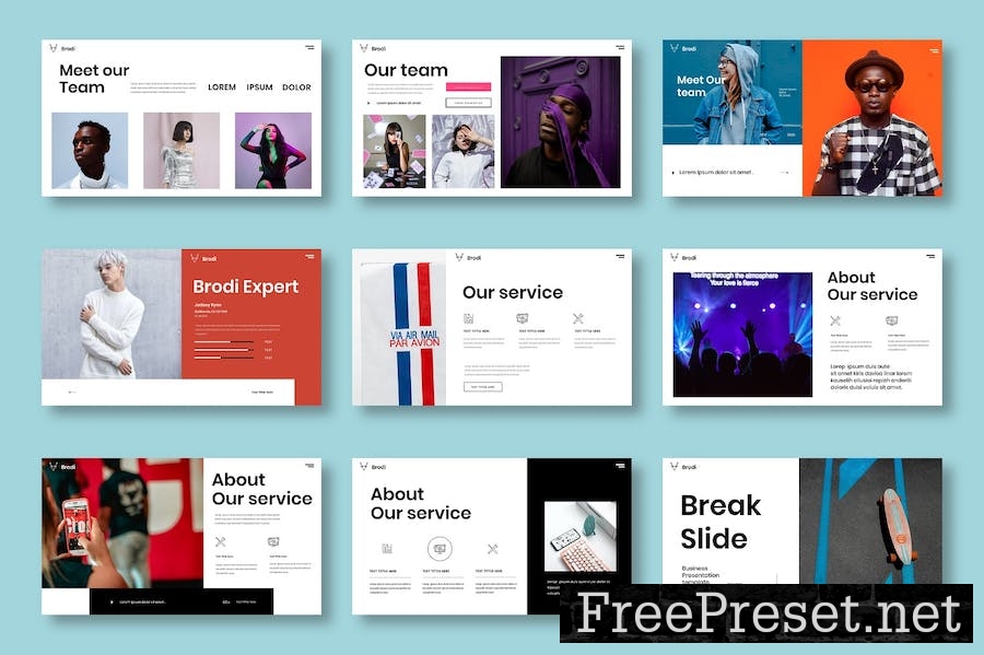 Brodi – Business Keynote Template 2RBGN69