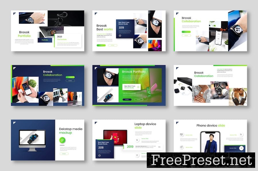 Brosok – Business Keynote Template FQ5Q47W