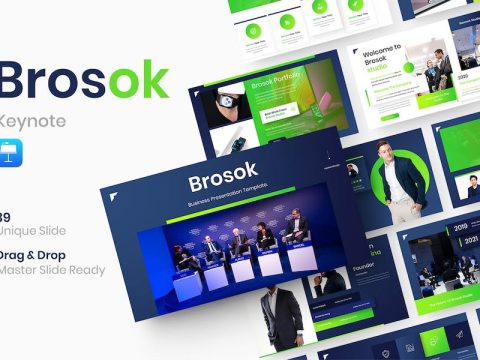 Brosok – Business Keynote Template FQ5Q47W