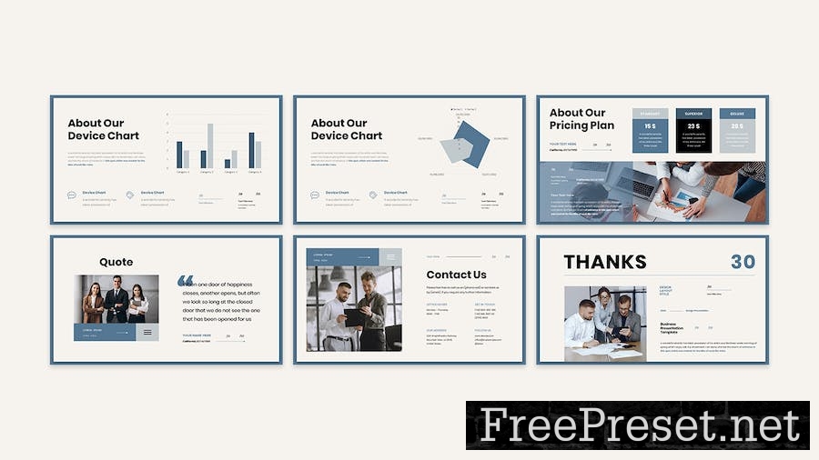 Bross - Business Presentation Keynote Template Y3EXVN2