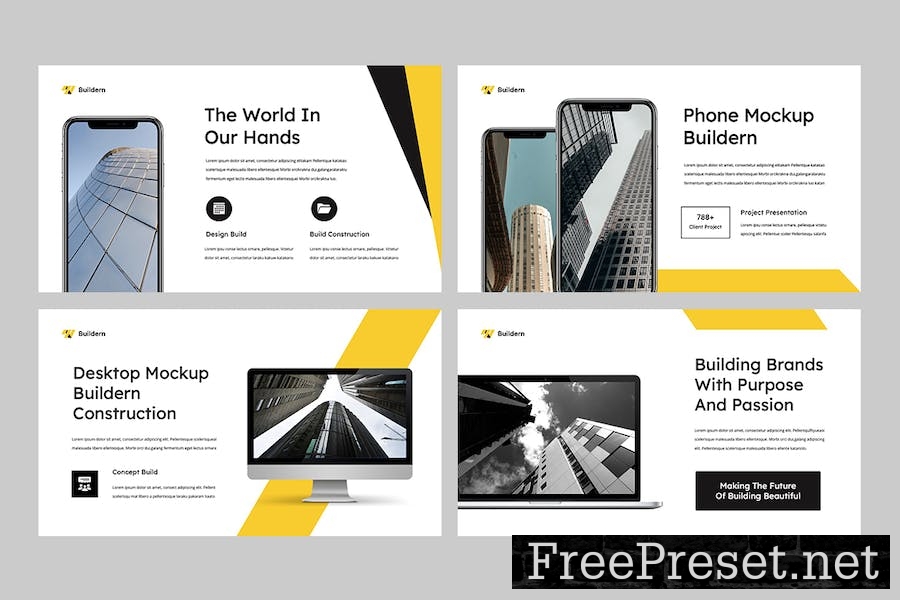 BUILDERN - Construction Keynote Template P2WV8ZG