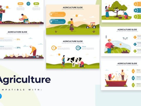 Business Agriculture Keynote Infographics HJVKEK4