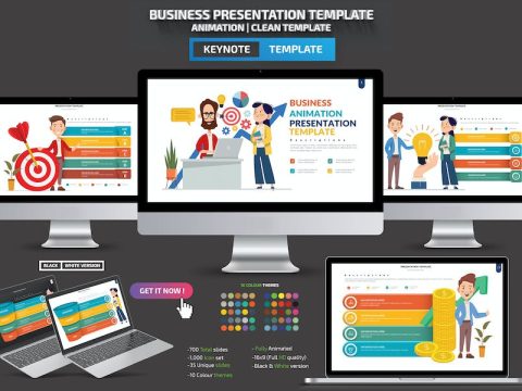 Business Animation Keynote Template WG4YFC4