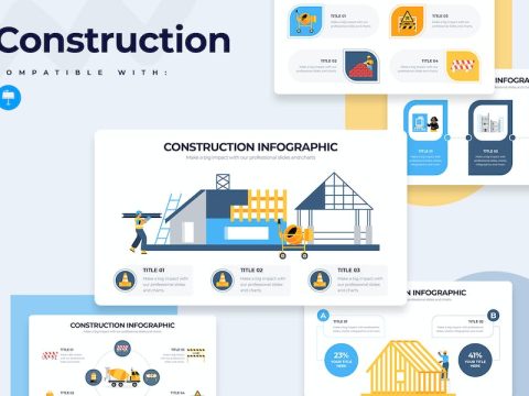 Business Construction Keynote Infographics 2372SDY