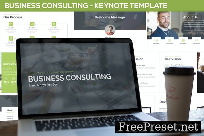 Business Consulting - Keynote Template CZJ6YU