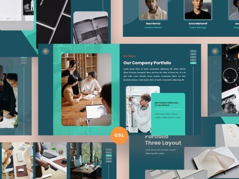 Business / Corporate Google Slides Template SVPHTB5