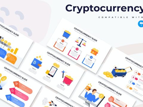 Business Cryptocurrency Keynote Infographics CHNFWTX