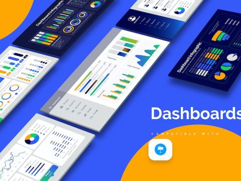 Business Dashboard Keynote Infographics Y8U5RCZ