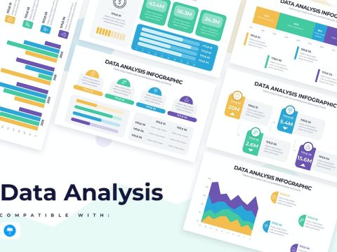 Business Data Analysis Keynote Infographics DZU6X9Z