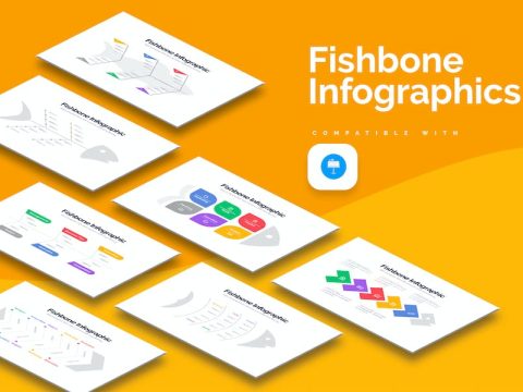 Business Fishbone Keynote Infographics S9LLPL6