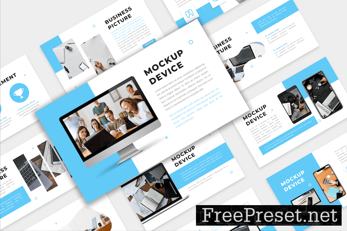 Business Google Slides Presentation Template WDPHUTY