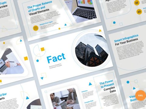 Business Infographics Slides Template V2S9D2H