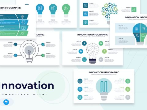 Business Innovation Slides Keynote Infographics