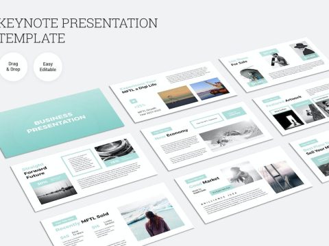 Business Keynote Presentation Template 9Z8YPSF