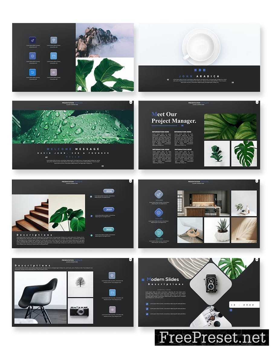 Business Keynote Presentation Templates C57X3D5