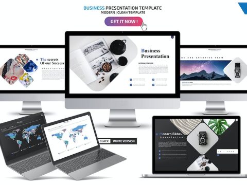 Business Keynote Presentation Templates C57X3D5