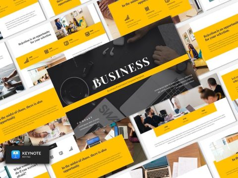 Business Keynote Template 8FBSNNS