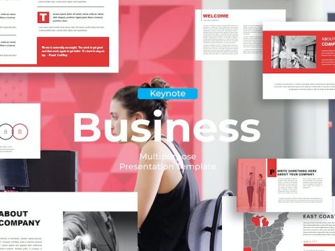 Business - Keynote Template EQN749N