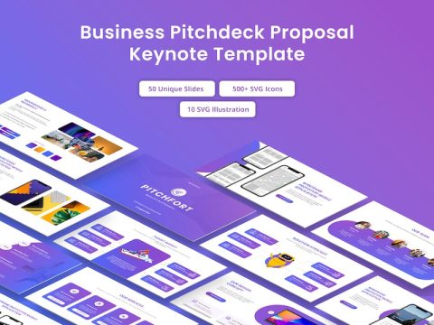 Business Pitchdeck Proposal Keynote Template JLAZ552