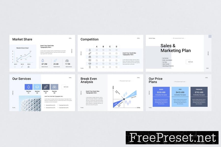 Business Plan Google Slides Presentation Template