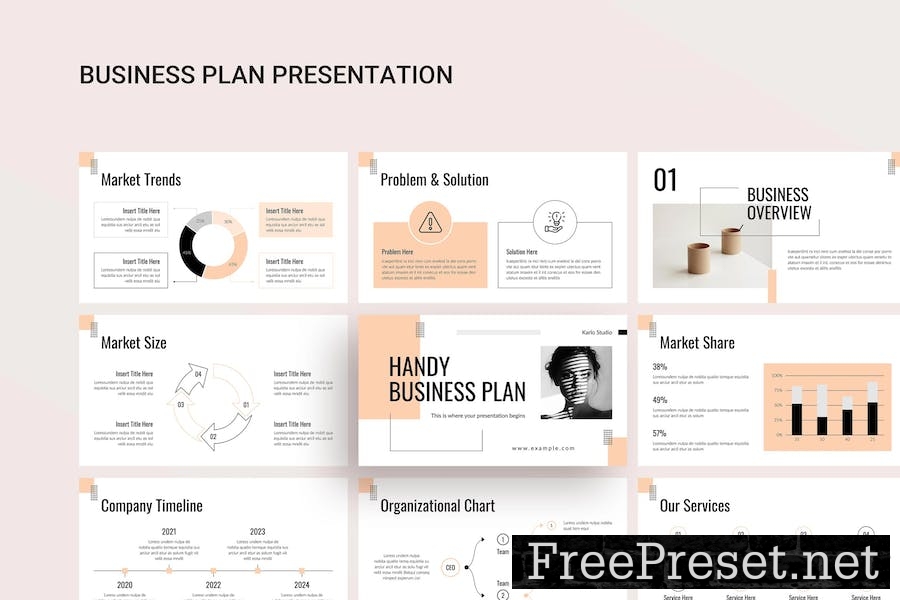 Business Plan Google Slides Presentation Template