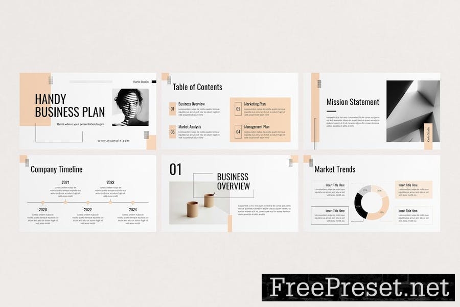 Business Plan Google Slides Presentation Template