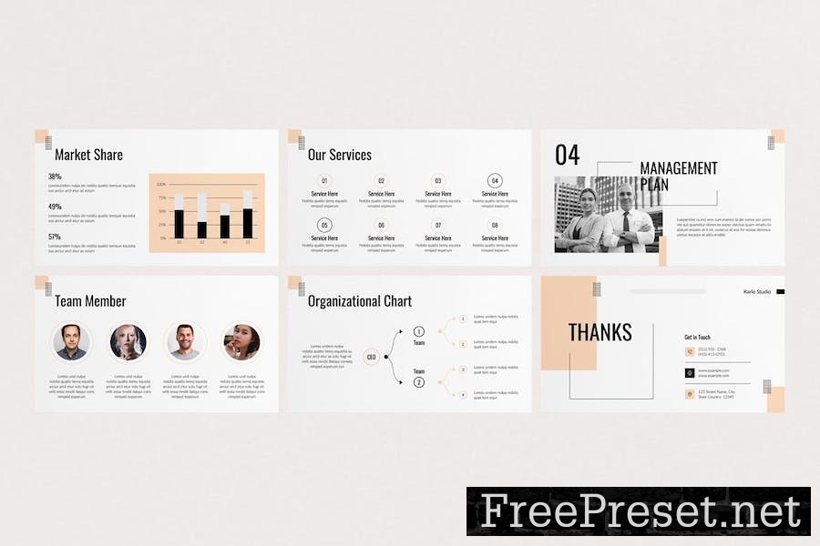 Business Plan Google Slides Presentation Template