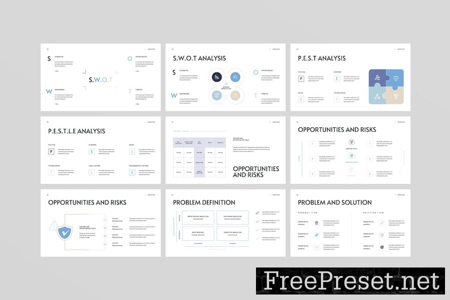 Business Plan Google Slides Presentation Template L2VCG2C